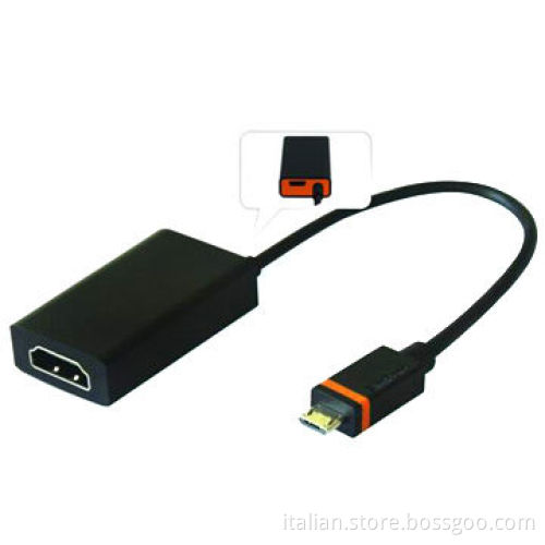 Slimport to HDMI female adapter cable